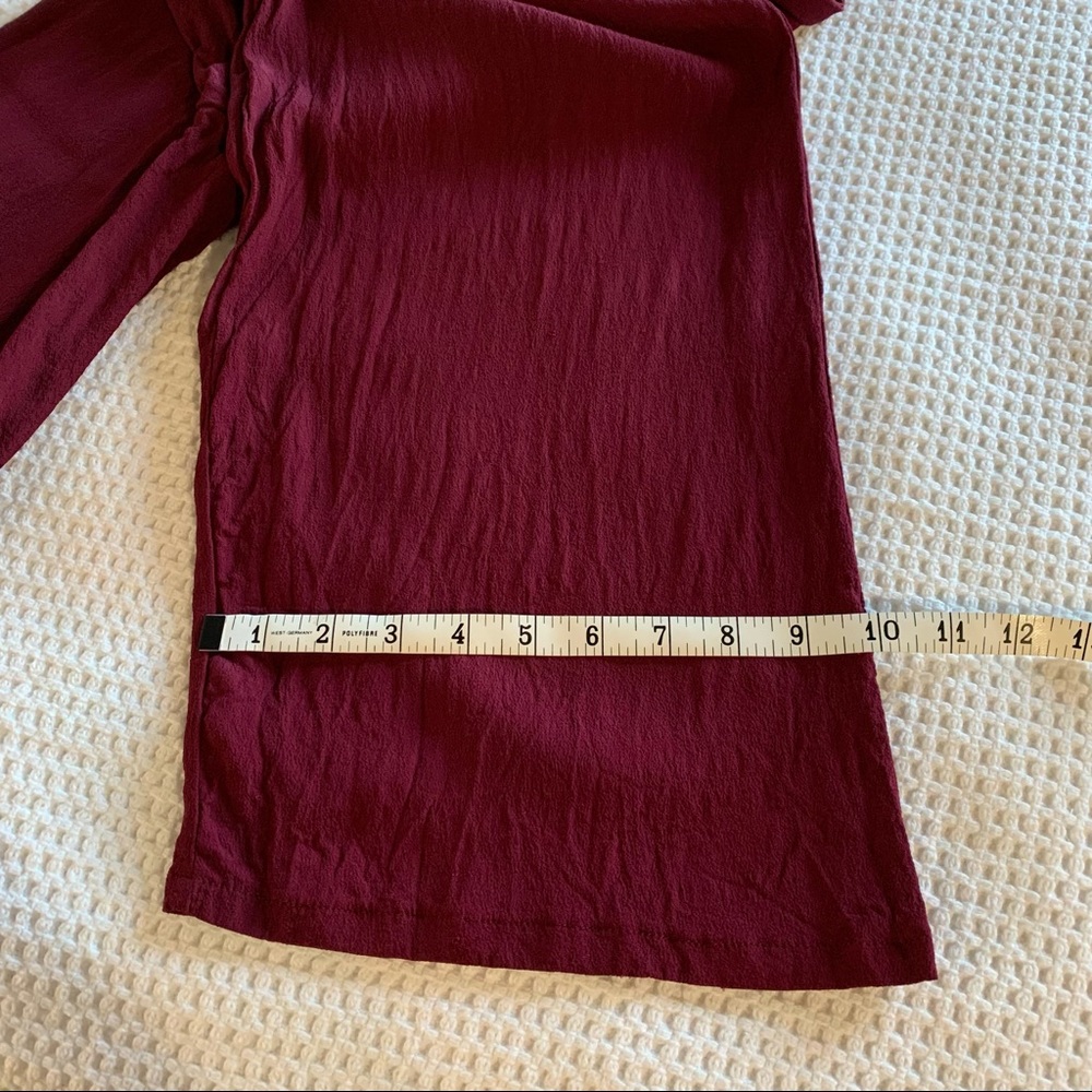 Forever 21 Palazzo Leg Red Jumpsuit Size Medium - Picture 11 of 15